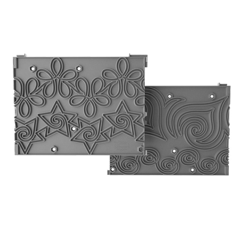 Grace ACC-01-13626 Plastic Pattern Perfect Stars & Flowers