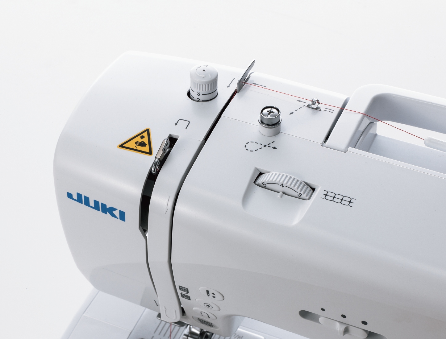 JUKI AMERICA HZL-70HW-A Compact Size Computer Controlled Sewing Machine with 80 Stitch Patterns