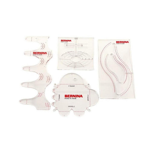 BERNINA Curves and Clams, 4 piece set