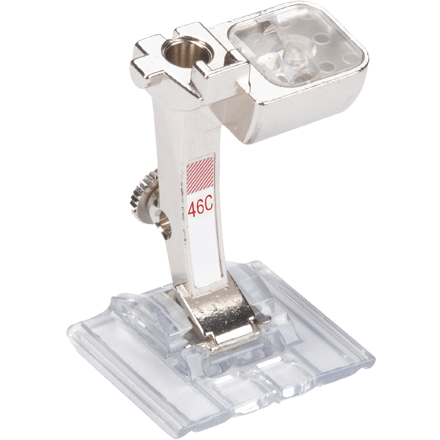 BERNINA Pintuck and Decorative-Stitch Foot w/ Clear Sole #46C