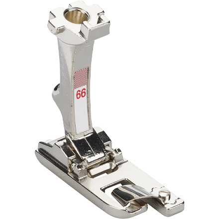 BERNINA Straight-stitch Hemmer Foot 6mm #66