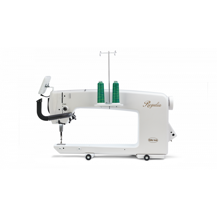 Baby Lock Regalia with Frame, Front Handle Bars, & Bobbin Winder