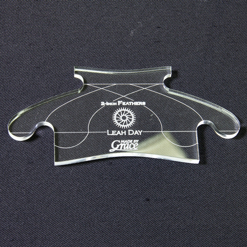 The Grace Company Feather Ruler Template 1/4