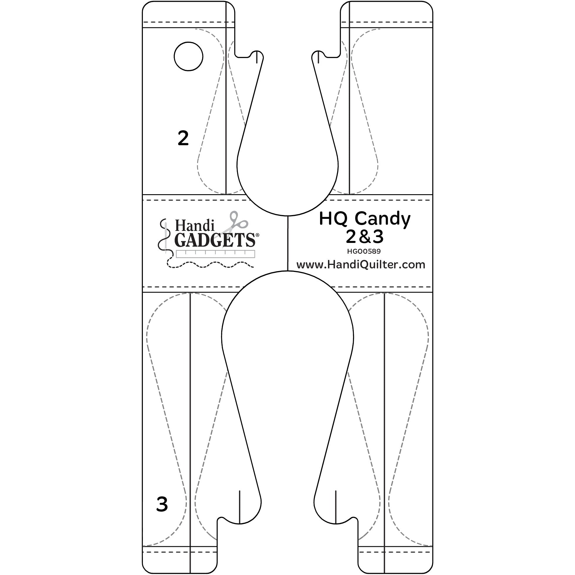 Handi Quilter Candy Ruler – Creative Sewing Center