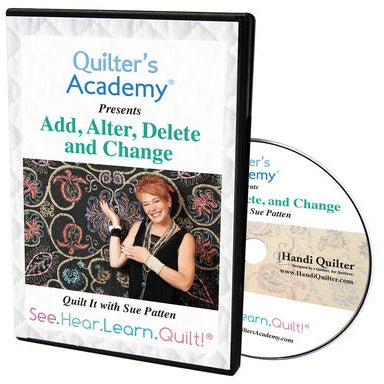 Add, Alter, Delete - Sue Patten DVD