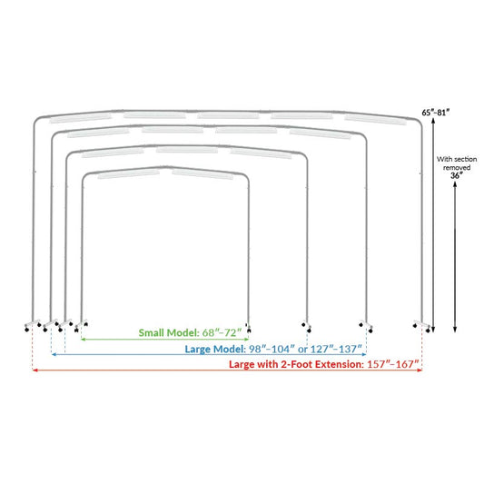 The Grace Company Luminess LED 2 Foot Extension