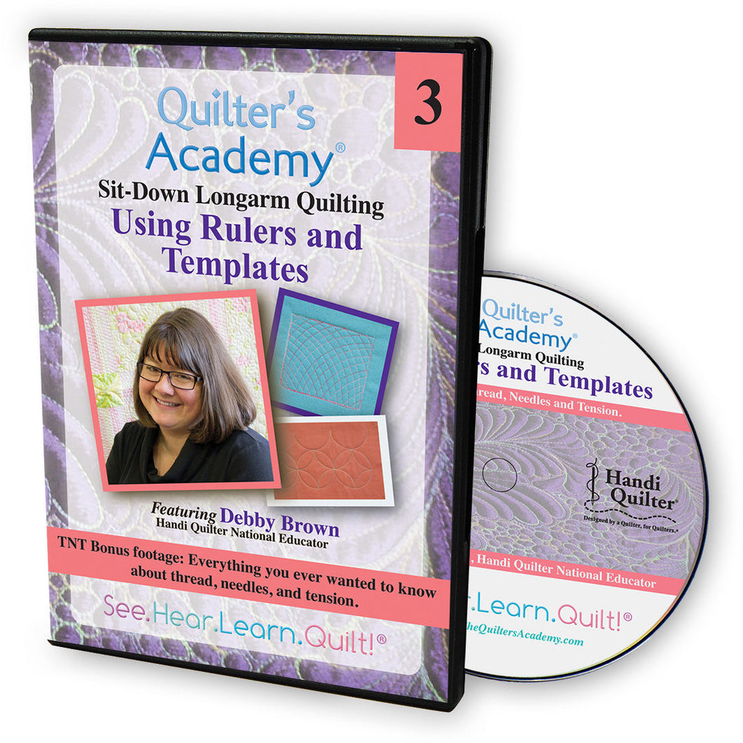 QA - SD Longarm Quilting Featuring Debby Brown #3: Using Rulers and Templates