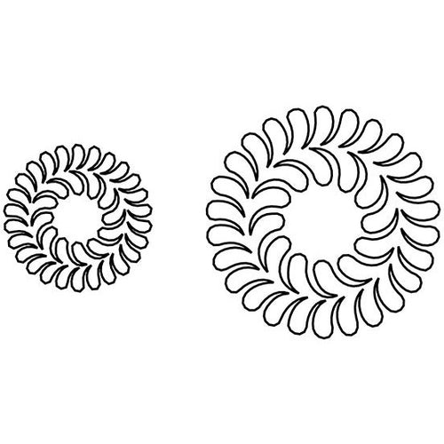 G.B. Feathered Wreath - 13