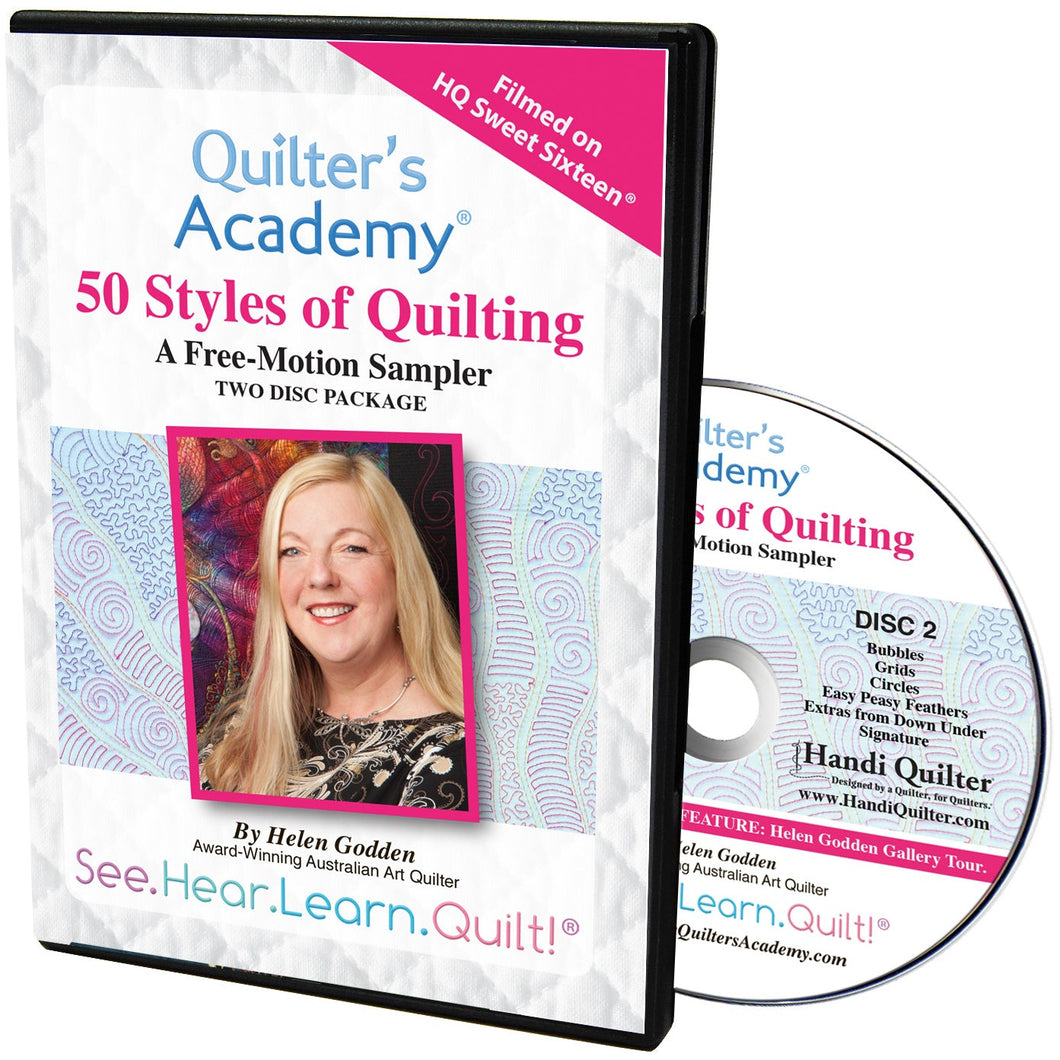 Helen Godden/Sit Down - 50 styles of Quilting (2 DVD set)
